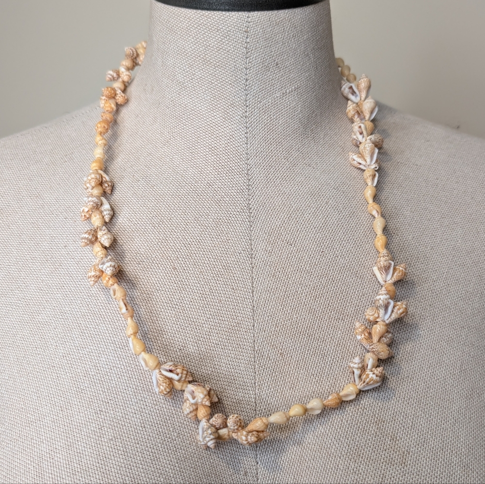 Beaded Shell Necklace